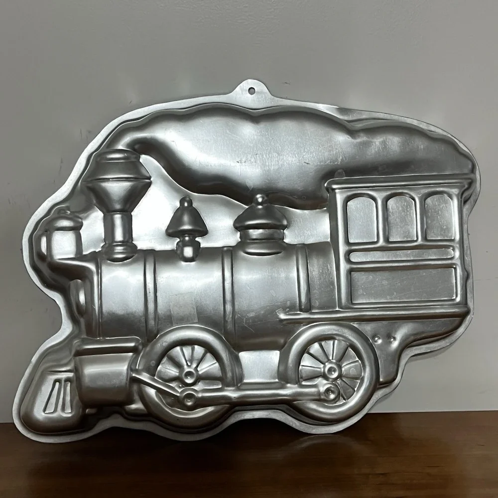 Vintage Wilton 1983 Railroad Train/ Locomotive Cake Pan‎ 502-3649